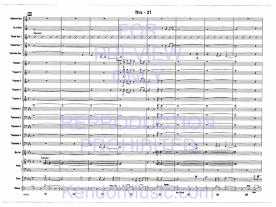 This Jazz Ensemble scores gallery preview page 23