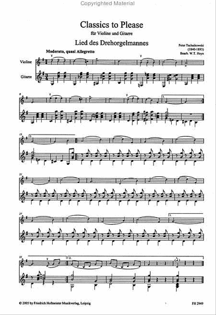 Classics to Please Violin - Sheet Music page 2