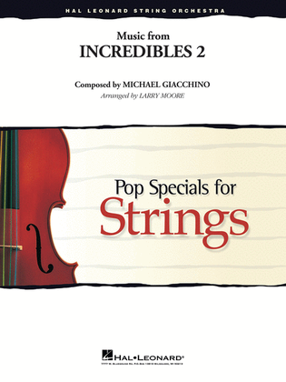 Book cover for Music from “Incredibles 2”