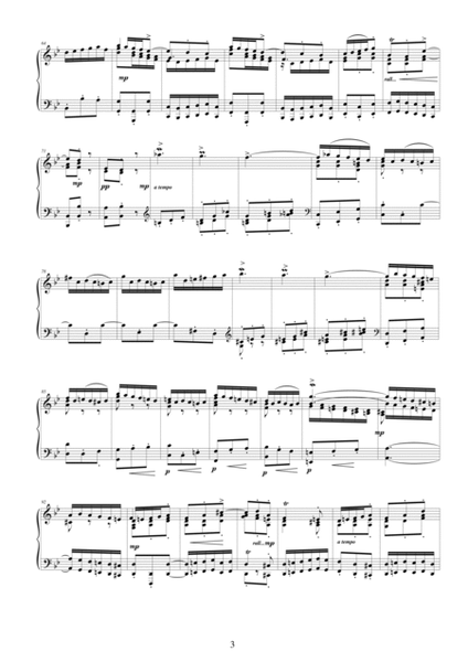 J.S.Bach - Violin Concerto in G minor BWV 1056 - mov 3 Presto - Piano solo image number null