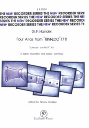 Book cover for Four Arias from 'Rinaldo'
