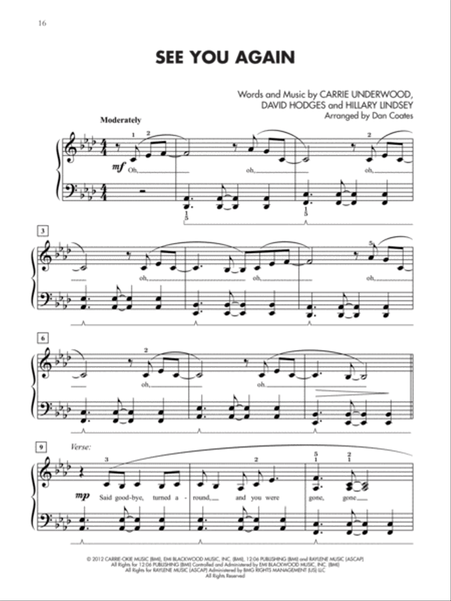Country Hits for Teens 1-3 (Value Pack) Piano Solo scores gallery preview page 12