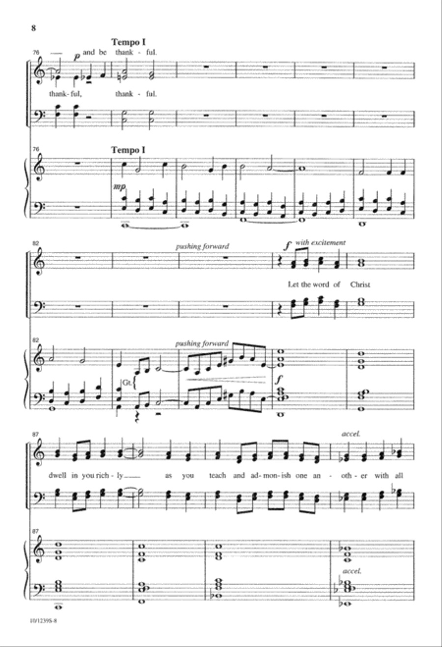 The Peace of Christ The Peace of Christ 4-Part scores gallery preview page 8