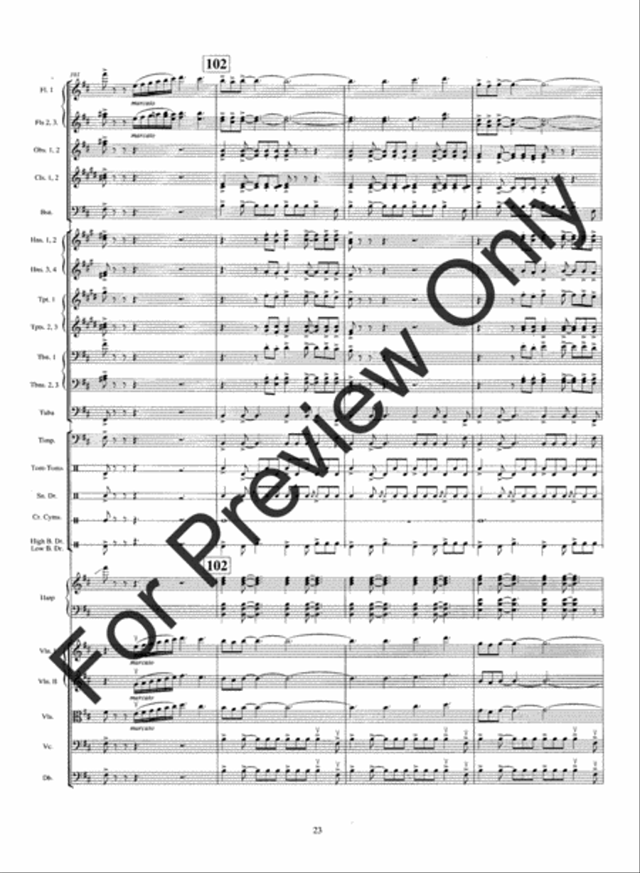 Warrior's Run String Orchestra scores gallery preview page 26