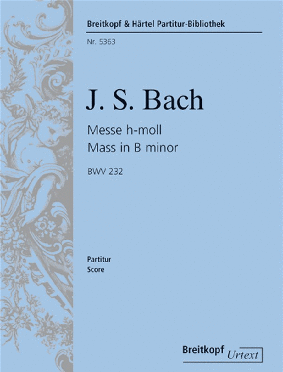 Mass in B minor BWV 232 SSATB scores gallery preview page 1