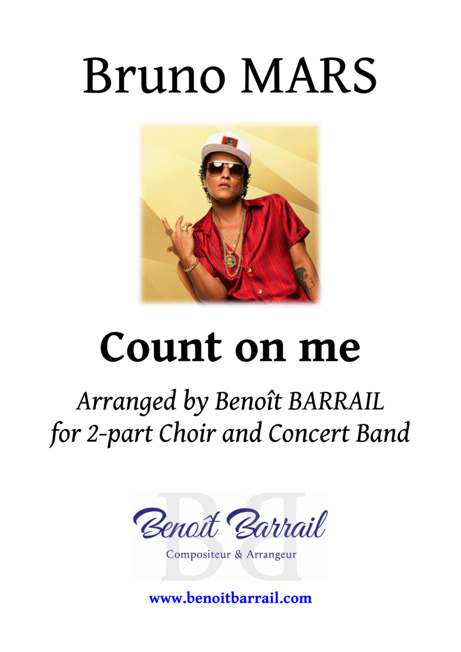 Count On Me Concert Band scores gallery preview page 1