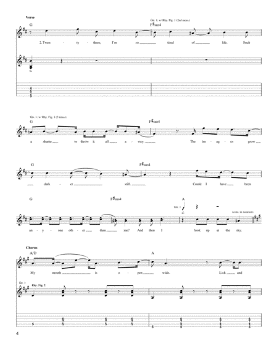 Dancing Nancies Acoustic Guitar scores gallery preview page 3