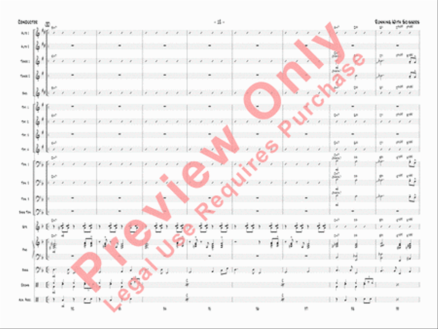 Running with Scissors Jazz Ensemble scores gallery preview page 15