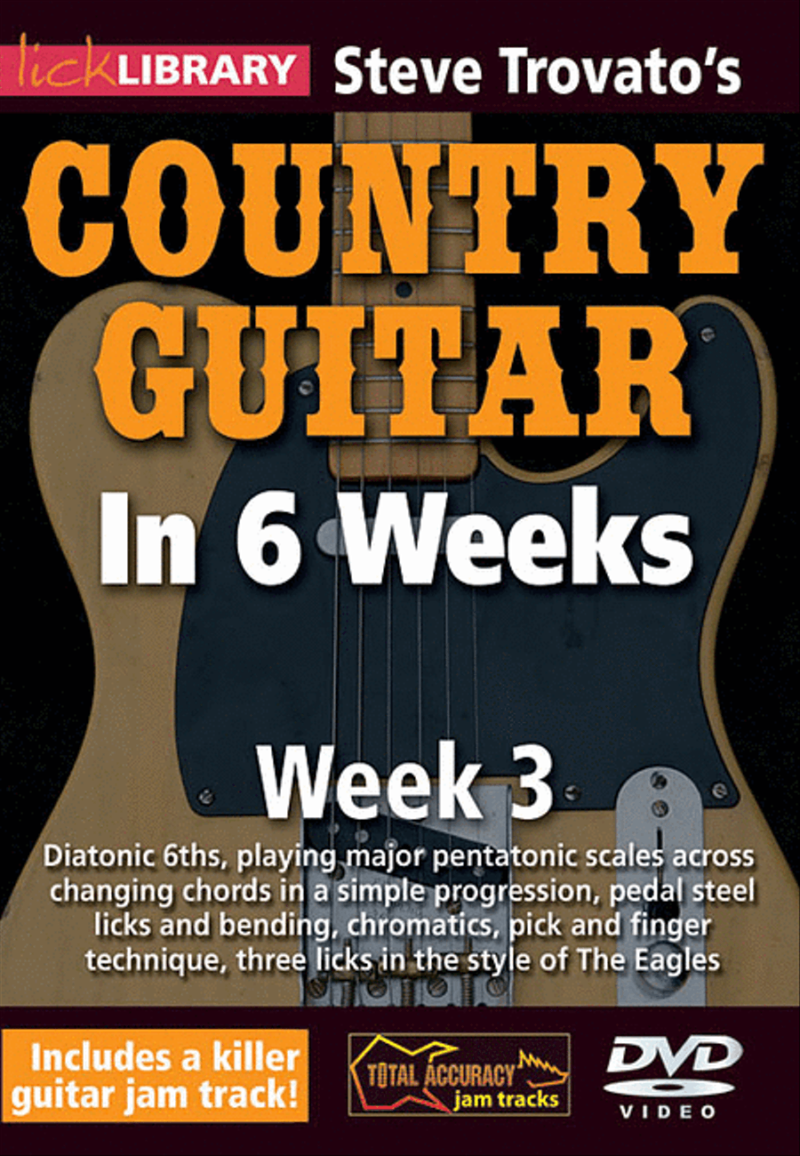 Steve Trovato's Country Guitar in 6 Weeks Electric Guitar scores gallery preview page 1