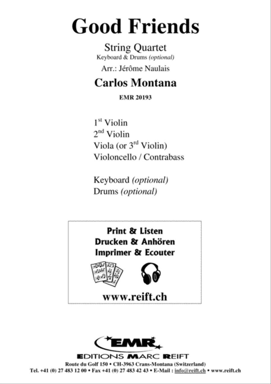 Good Friends String Quartet scores gallery preview page 2