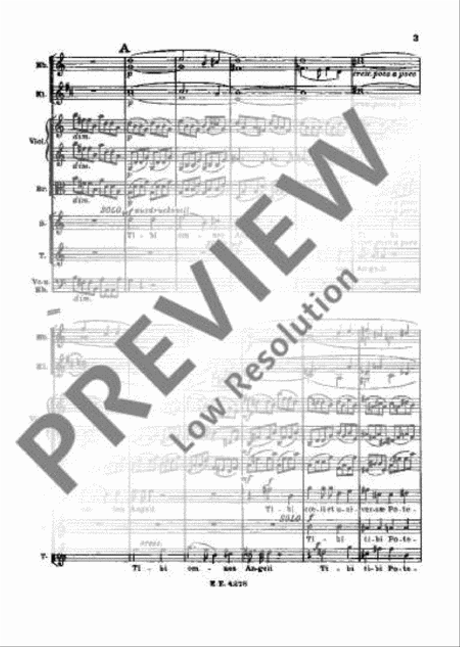 Te Deum Te Deum Choir scores gallery preview page 12
