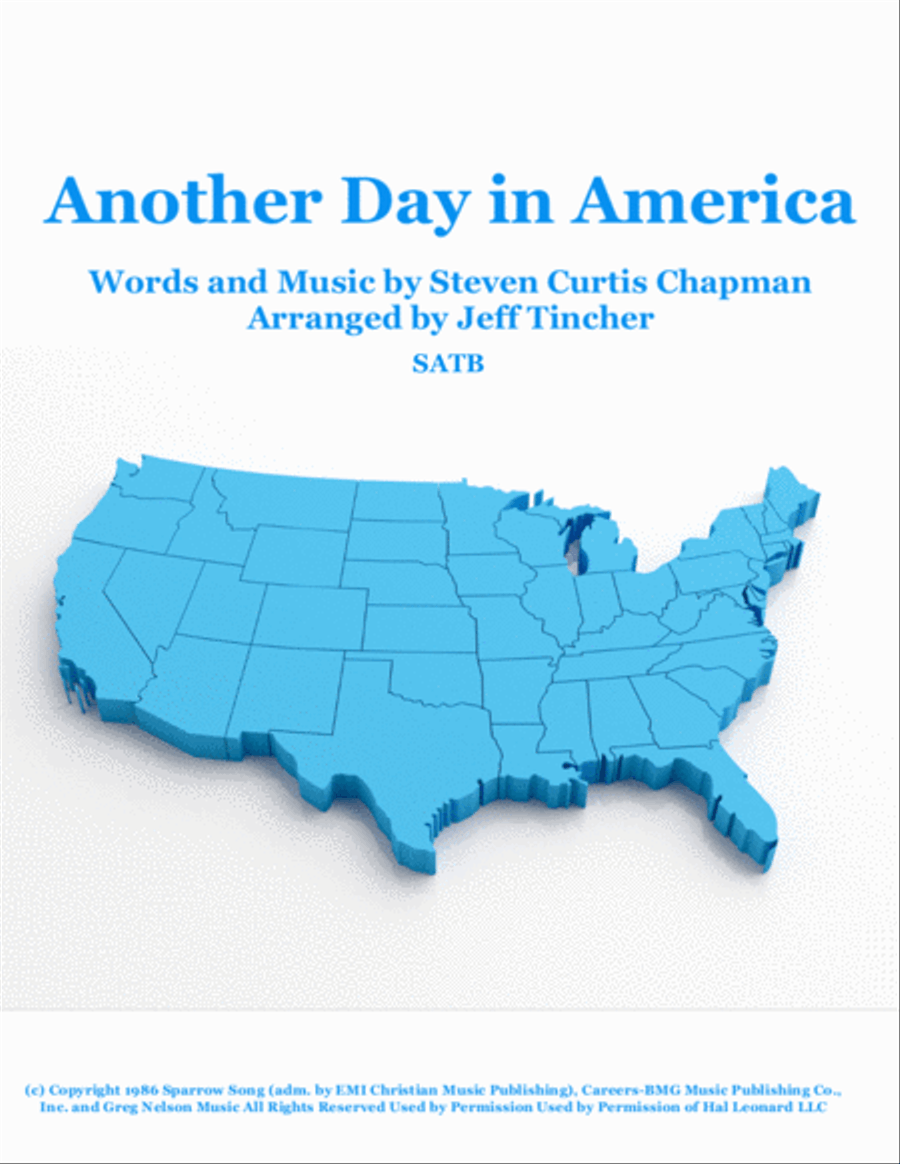 Another Day In America Another Day In America 4-Part scores gallery preview page 1