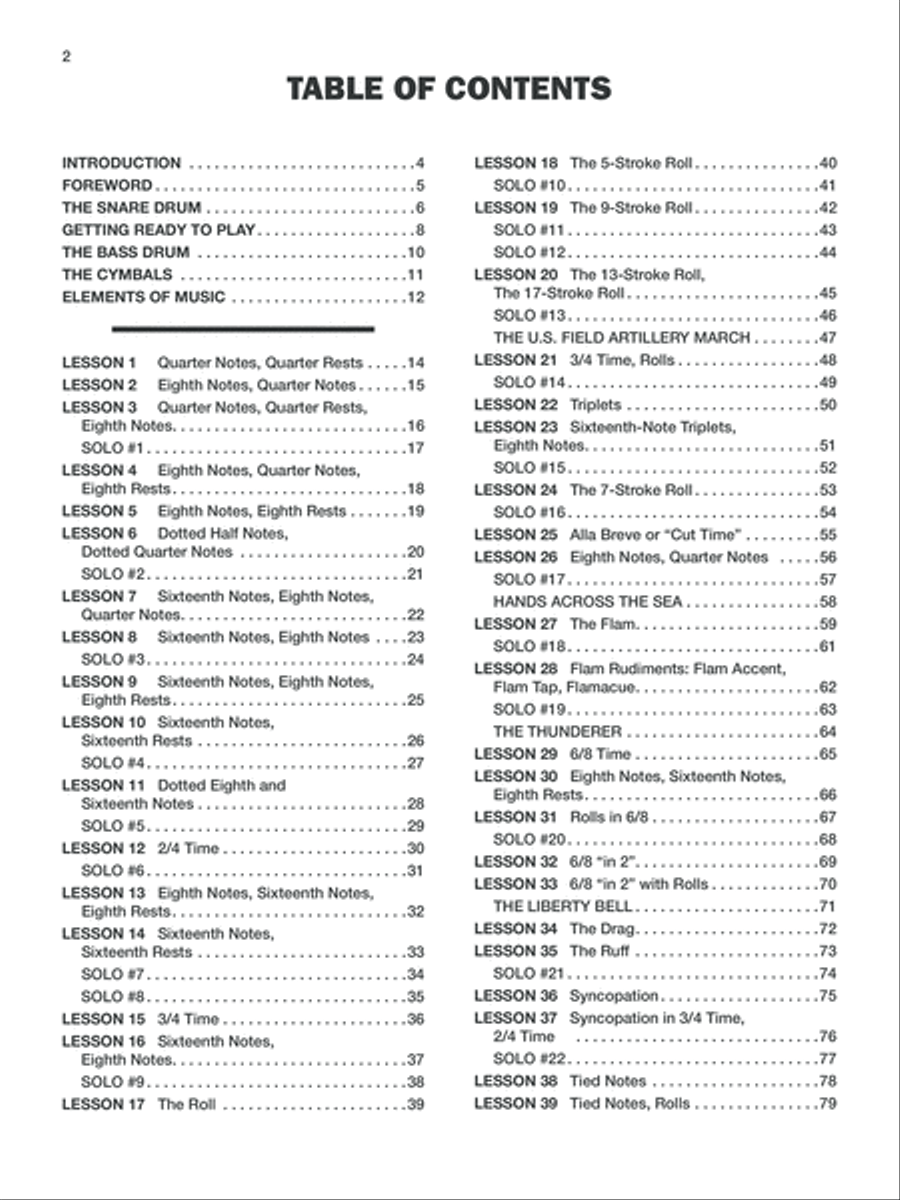 Alfred's Drum Method Complete Percussion scores gallery preview page 8