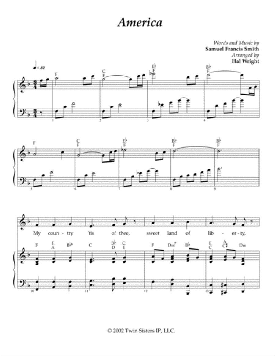 America America Voice scores gallery preview page 1