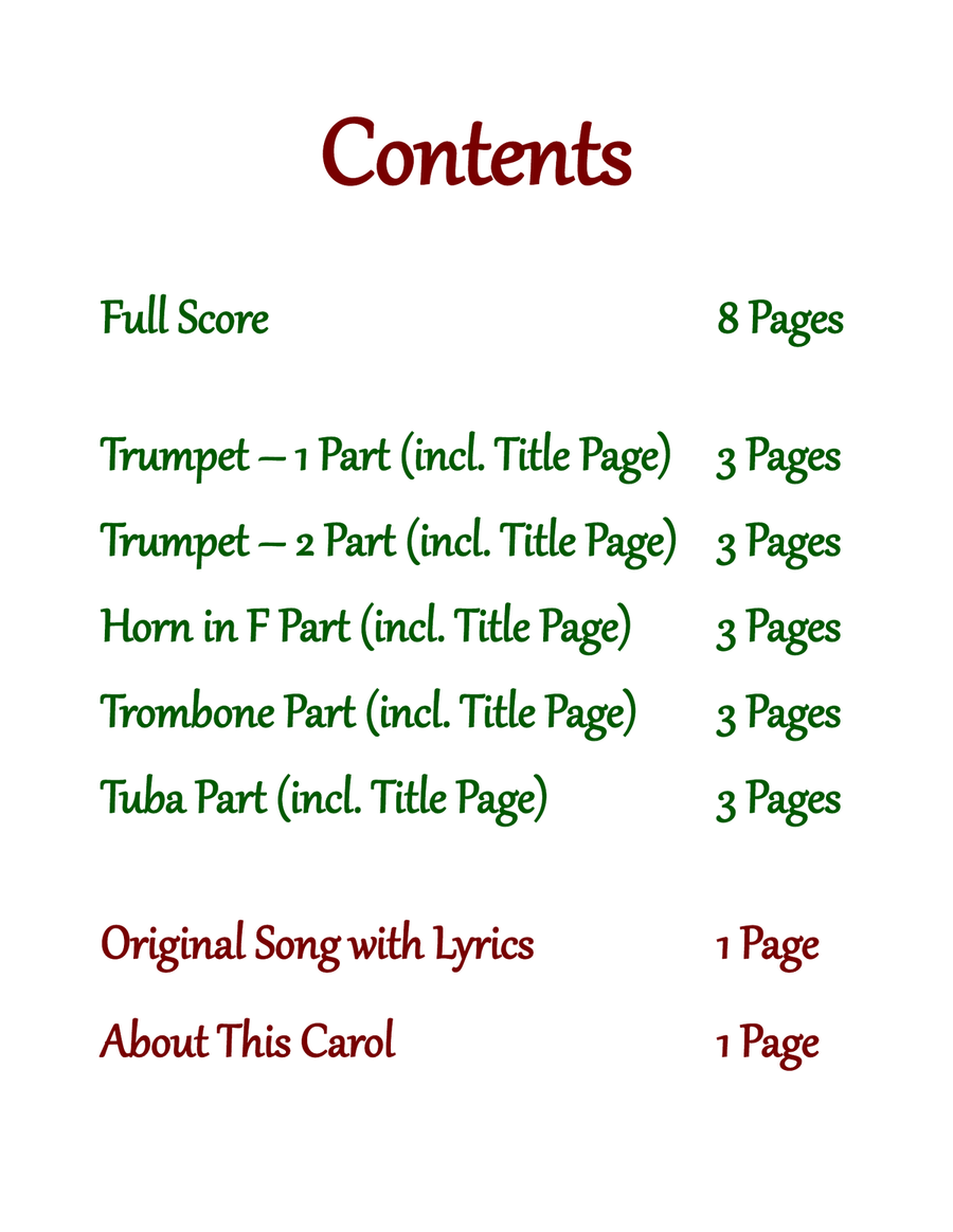 What Great Wonder Is This Brass Ensemble scores gallery preview page 3