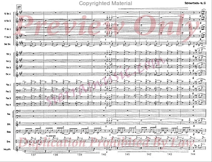 Bodysnatchers Bodysnatchers Jazz Ensemble scores gallery preview page 19