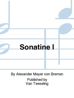 Book cover for Sonatine I