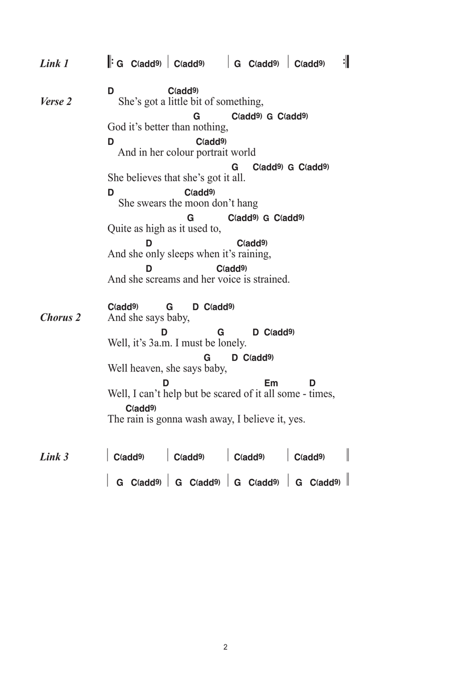 3AM Acoustic Guitar scores gallery preview page 2