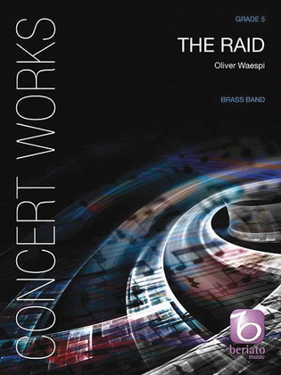 Book cover for The Raid Brass Band Set Score and Parts