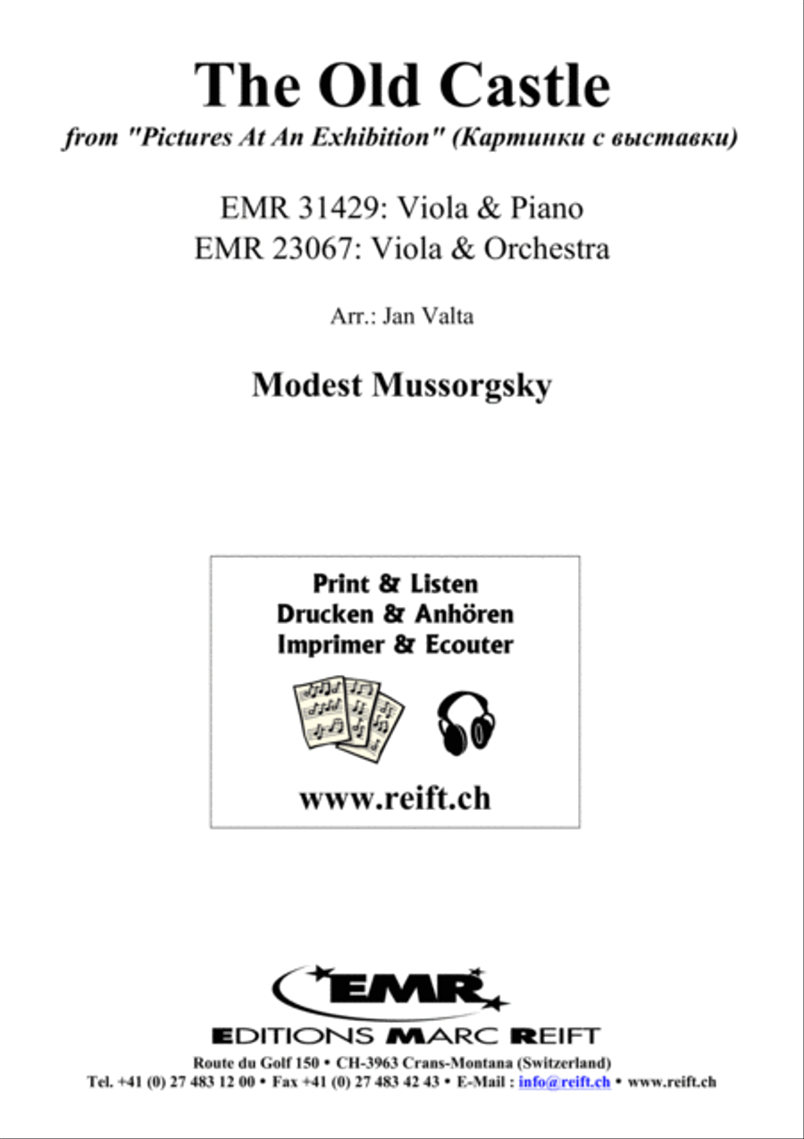 The Old Castle Viola scores gallery preview page 1