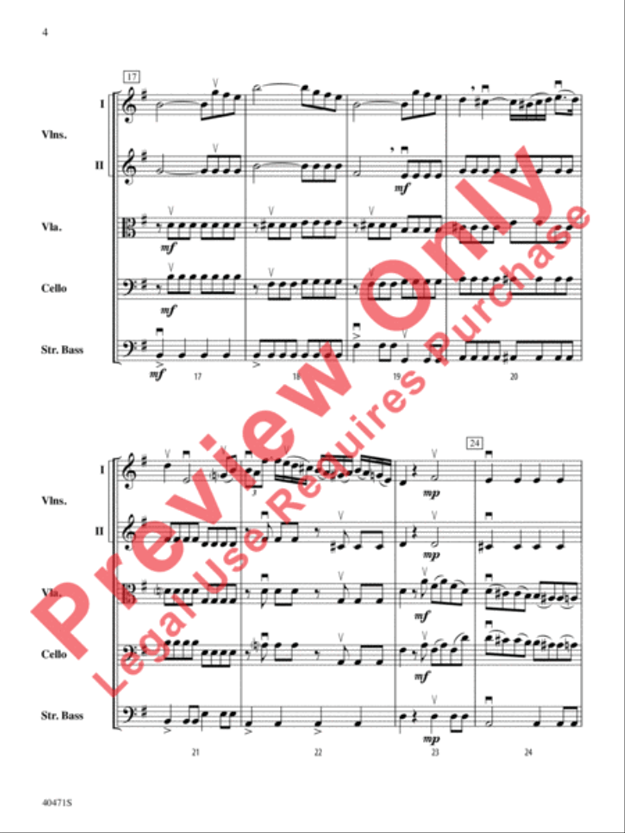 Sonata Pathetique Sonata Pathetique String Orchestra scores gallery preview page 5