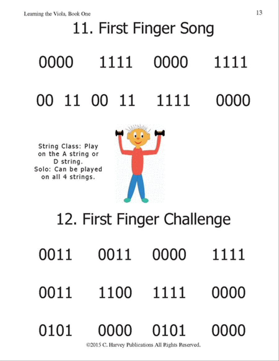 Learning the Viola, Book One Viola scores gallery preview page 2