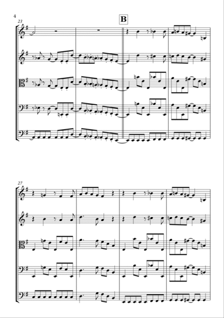 Symphony Of Destruction Cello scores gallery preview page 4