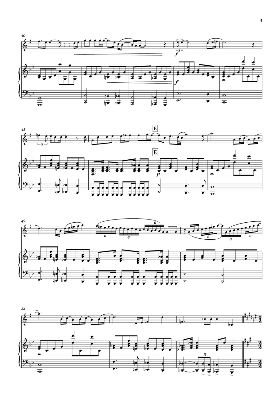 Bohemian Rhapsody Baritone Saxophone scores gallery preview page 4