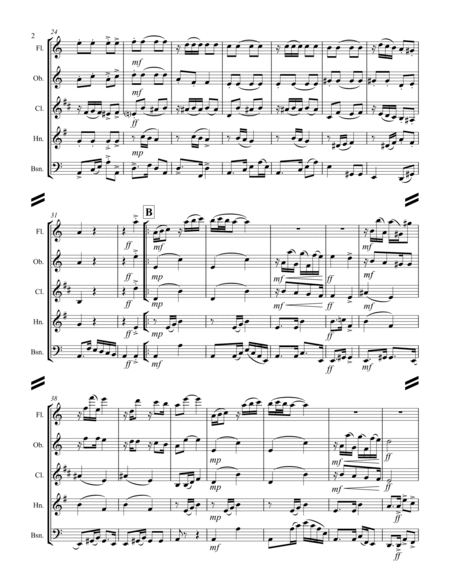 La Cumparsita (Tango) (for Woodwind Quintet) image number null
