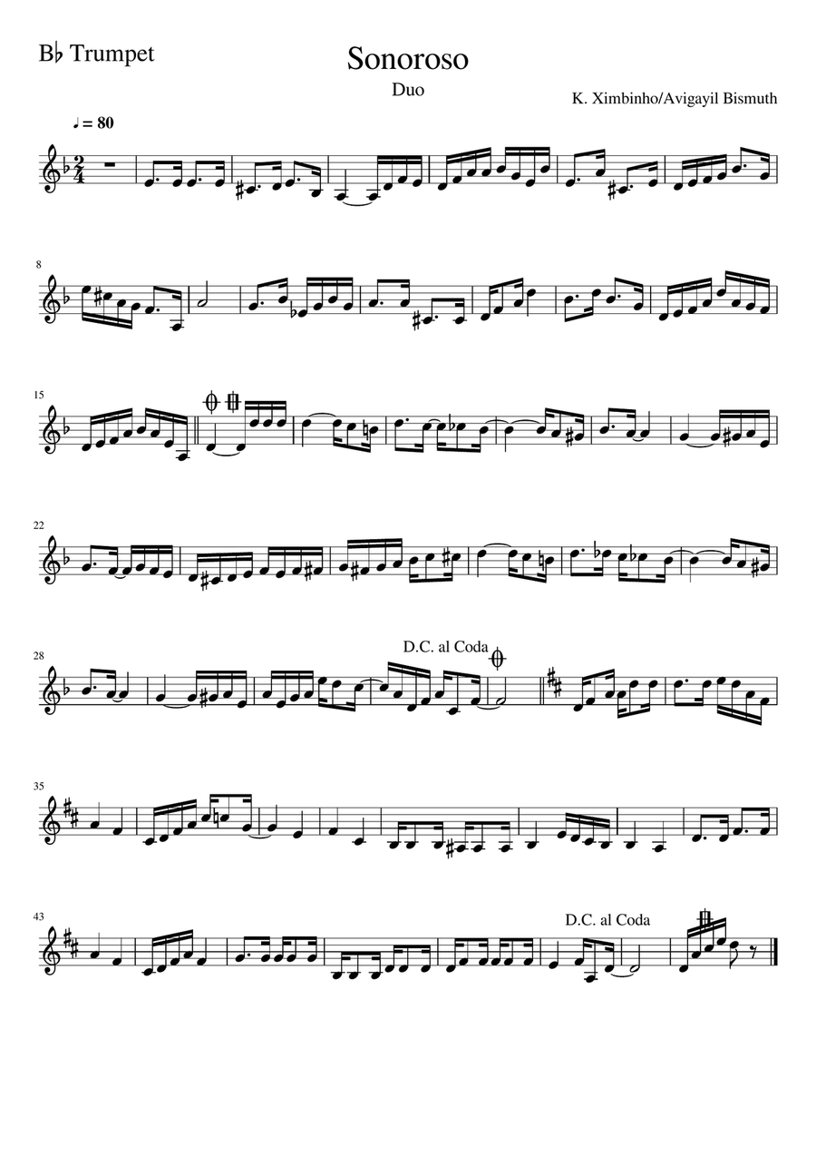 Sonoroso String Duet scores gallery preview page 6