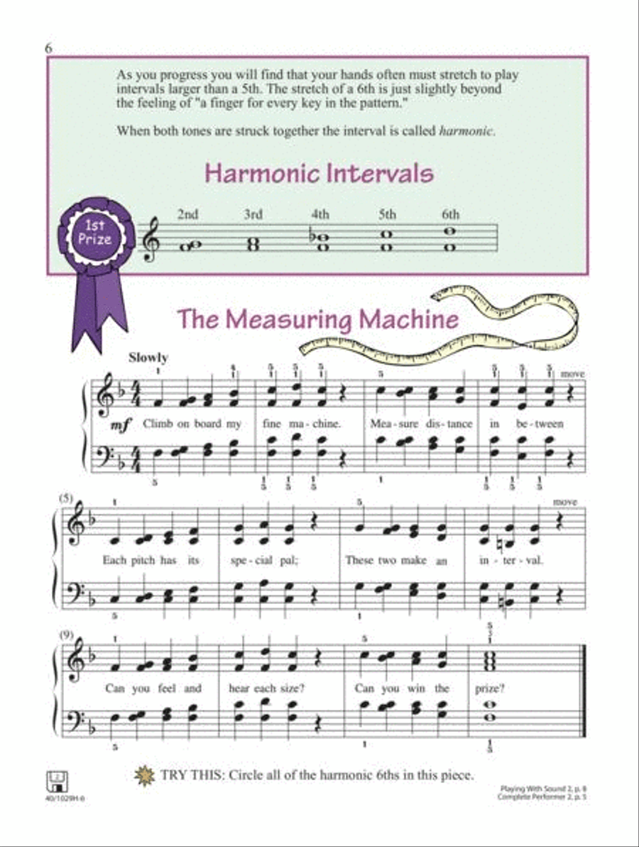 Noona Comprehensive Piano Lessons Level 2 Piano Method scores gallery preview page 6