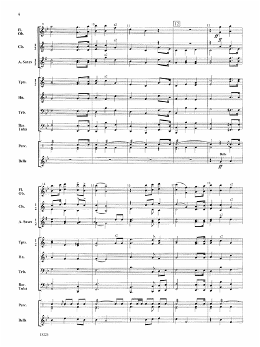 The Star Spangled Banner: Score Concert Band scores gallery preview page 4