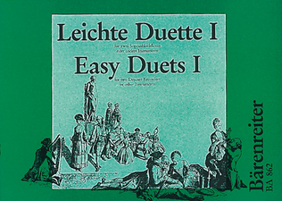 Book cover for Leichte Duette, Heft 1