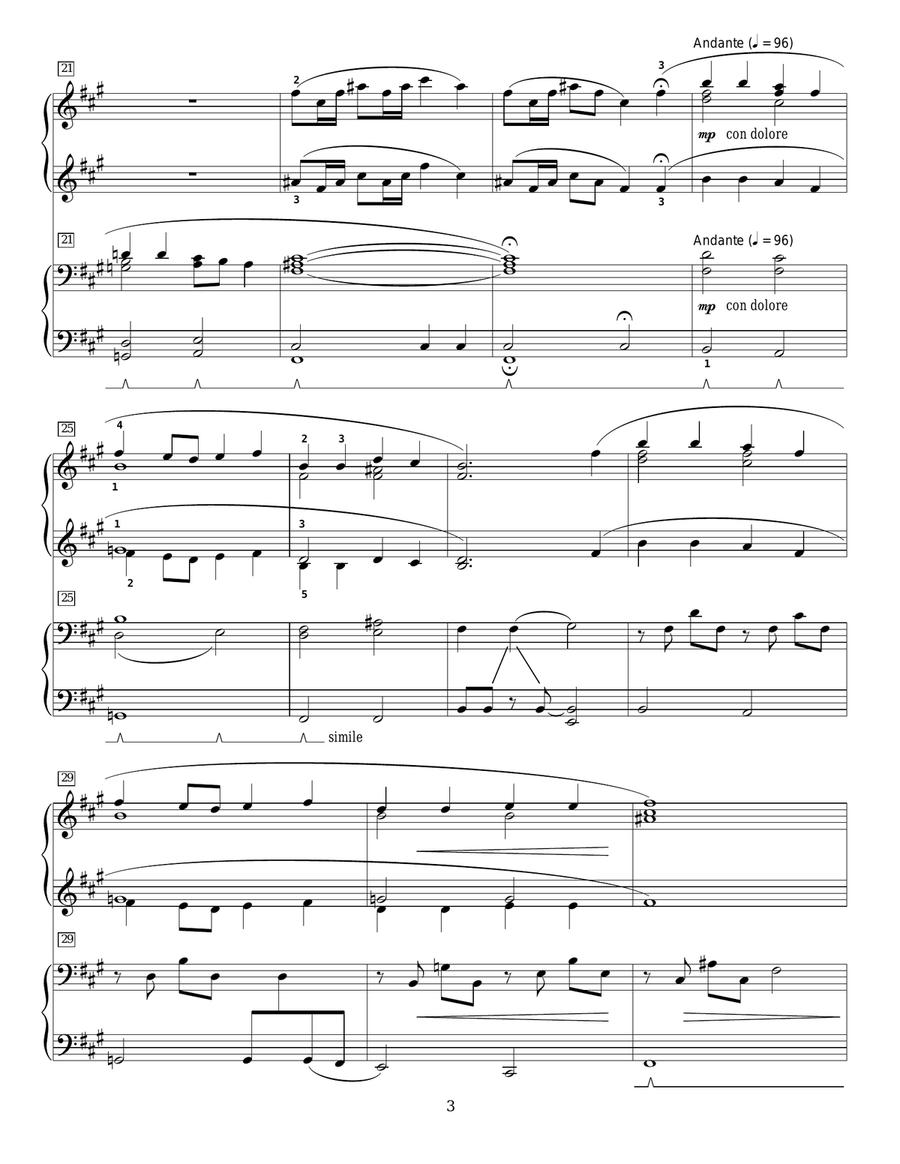 In Defense Of Liberty Piano Duet scores gallery preview page 3