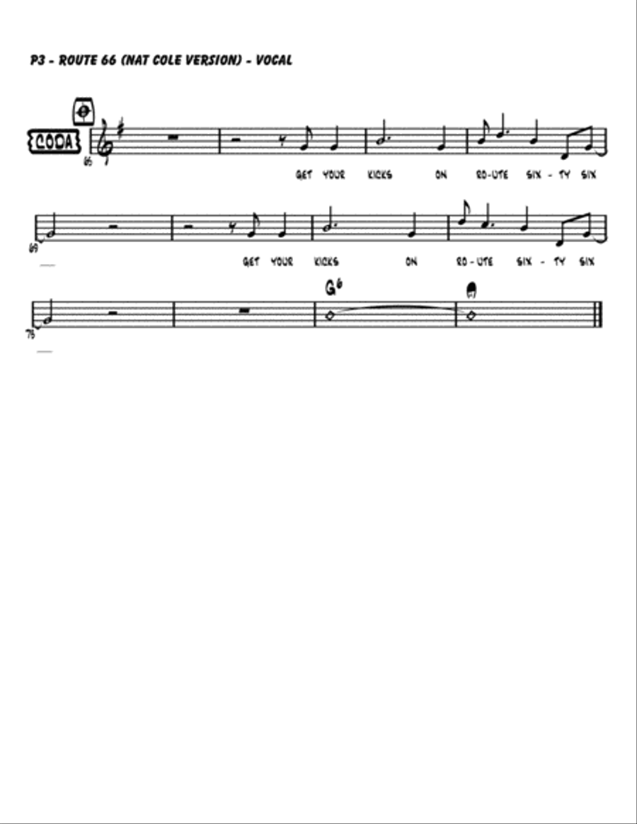 Route 66 Route 66 Jazz Ensemble scores gallery preview page 4