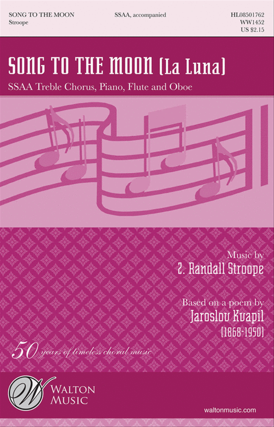 Song to the Moon (SSAA) SSAA scores gallery preview page 1