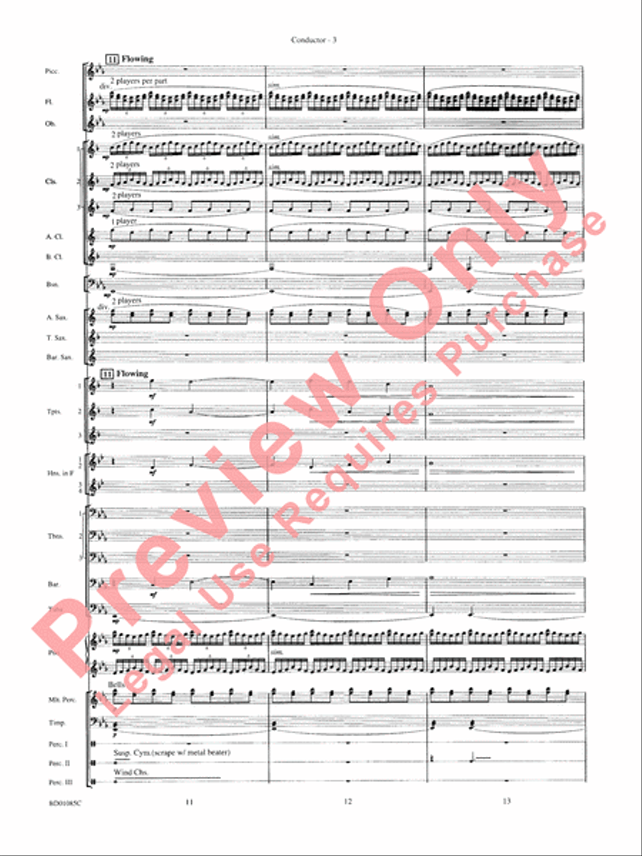 The Ascension Concert Band scores gallery preview page 6