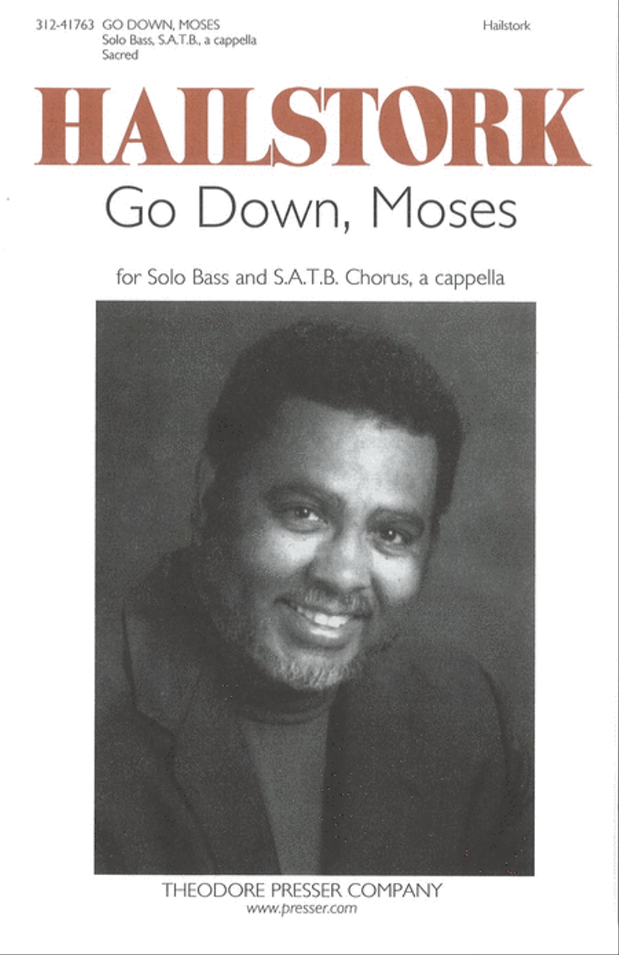 Go Down, Moses 4-Part scores gallery preview page 1