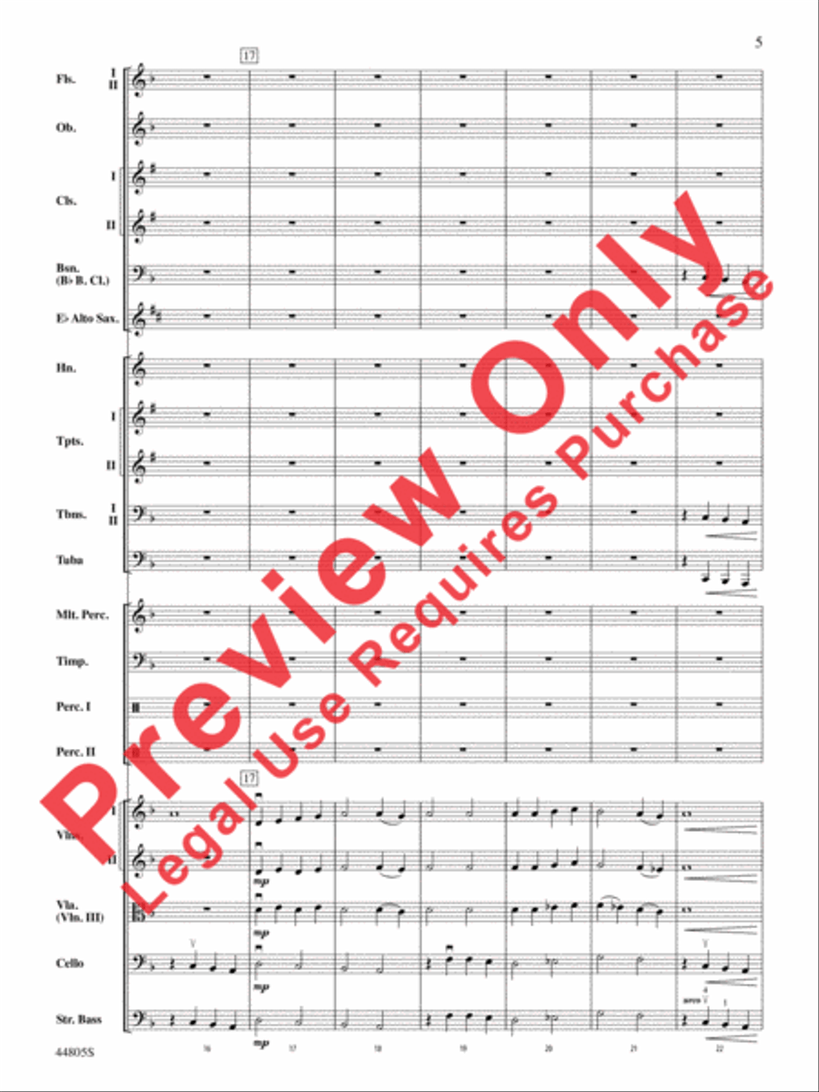Realms of Endless Day Realms of Endless Day Full Orchestra scores gallery preview page 22