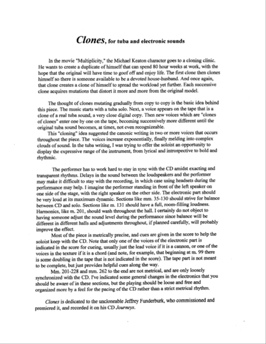 Clones Tuba scores gallery preview page 2