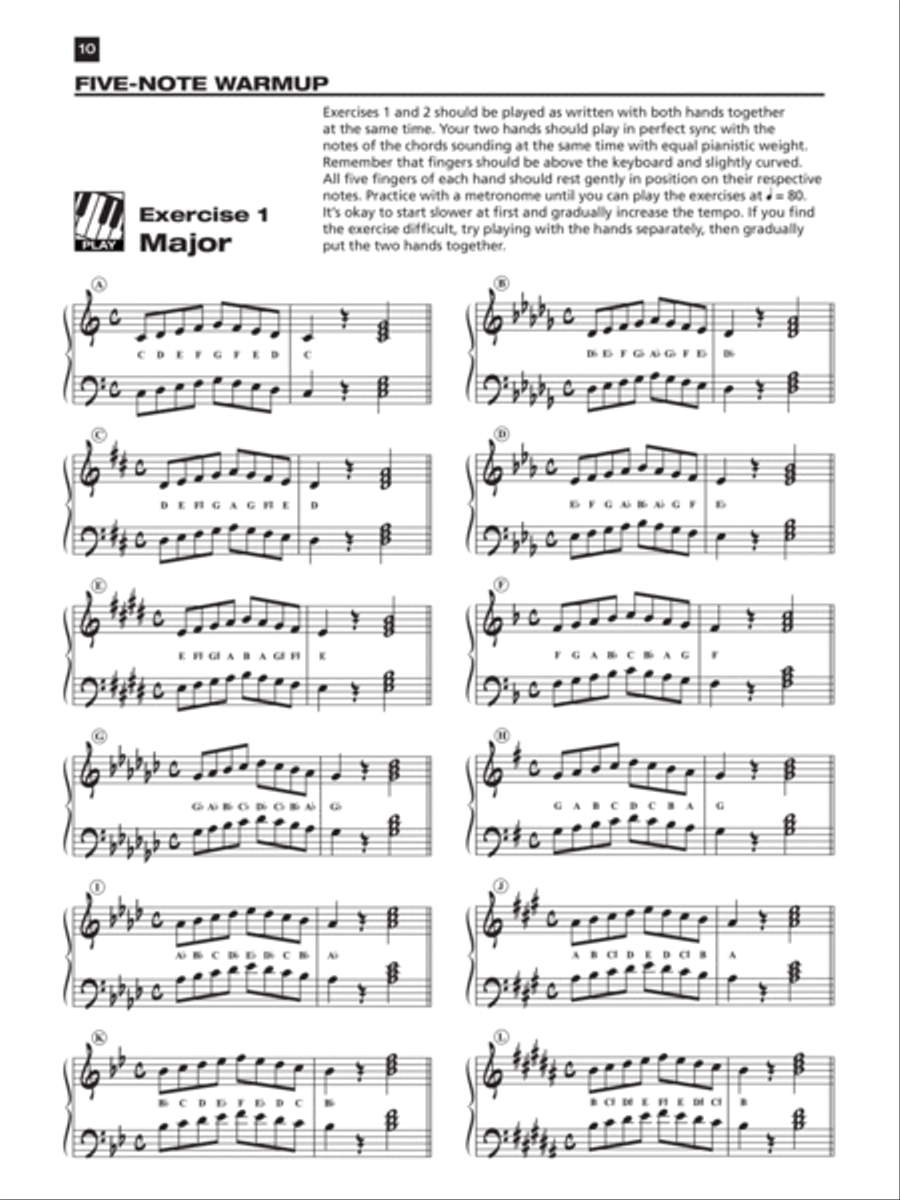 Jazz Piano Handbook Piano Method scores gallery preview page 6
