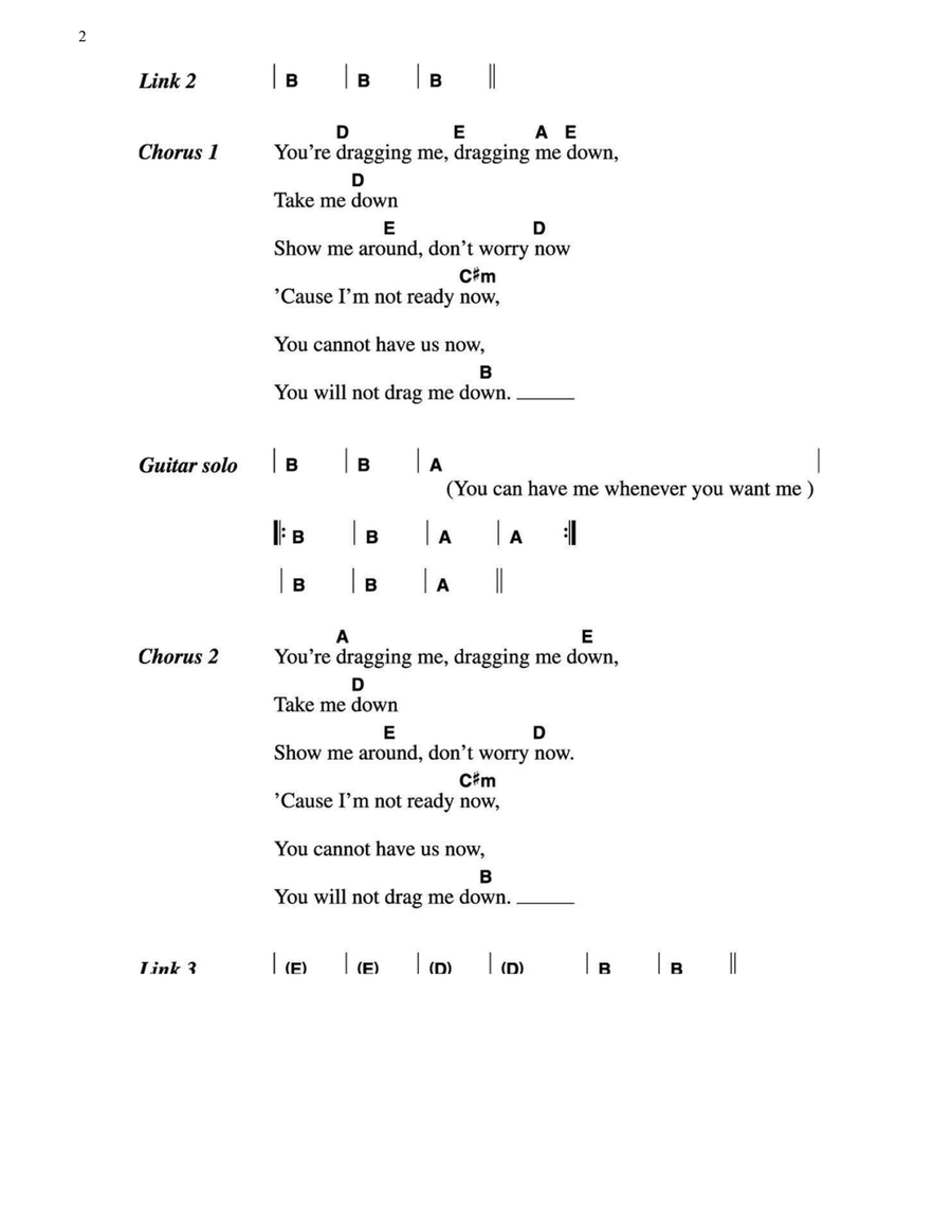 Getting Plenty Easy Guitar scores gallery preview page 2