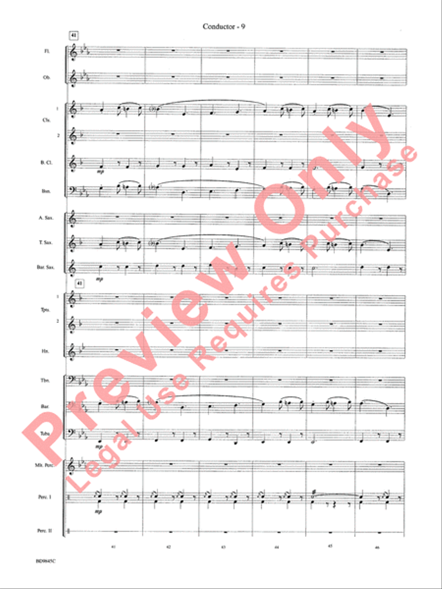The Washington Post March Concert Band scores gallery preview page 12
