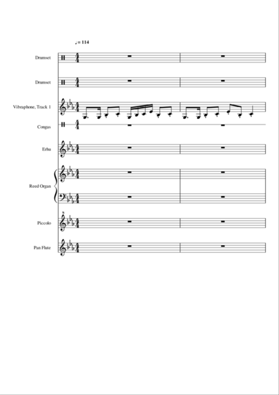 BarunDanceAndPartyMusic Small Ensemble scores gallery preview page 1