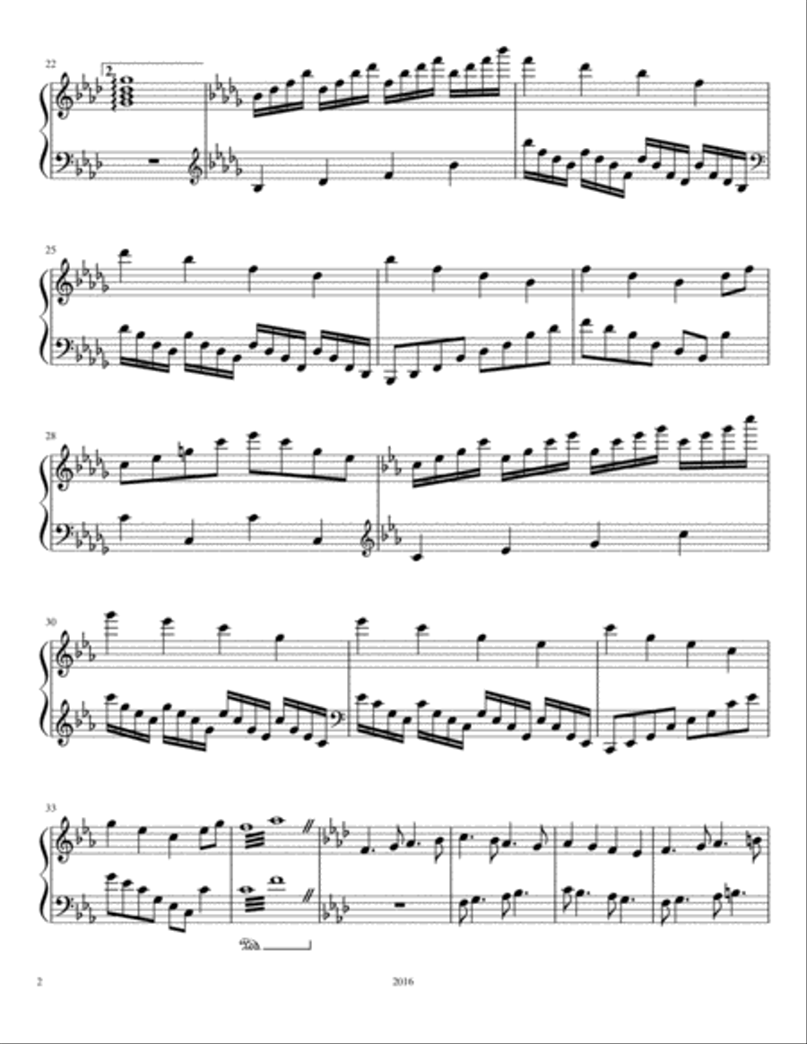 Halloween Pumpkin Halloween Pumpkin Piano Solo scores gallery preview page 2