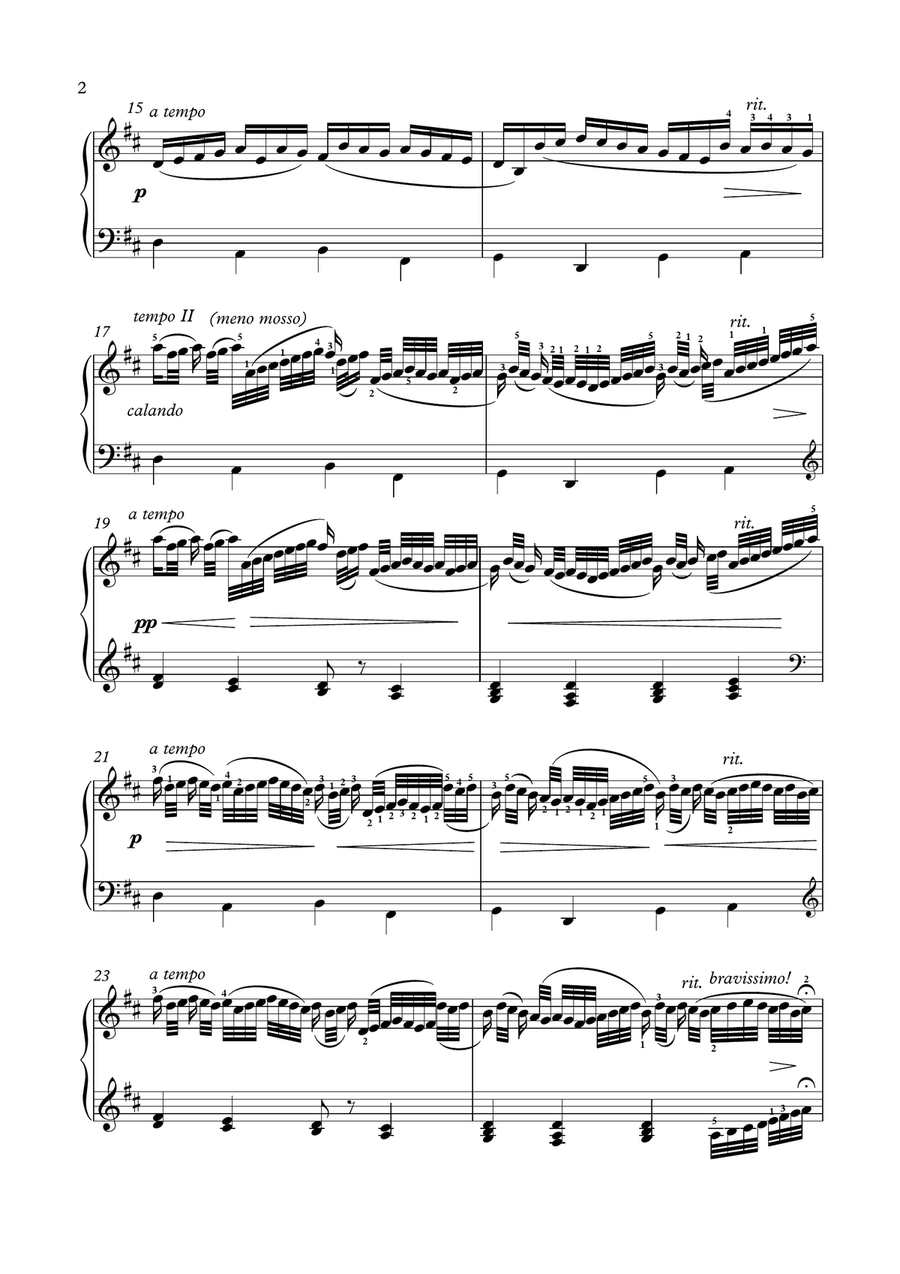 Canon in D piano solo Canon in D piano solo Piano Solo scores gallery preview page 2