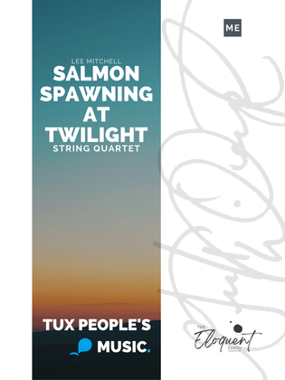 Salmon Spawning at Twilight