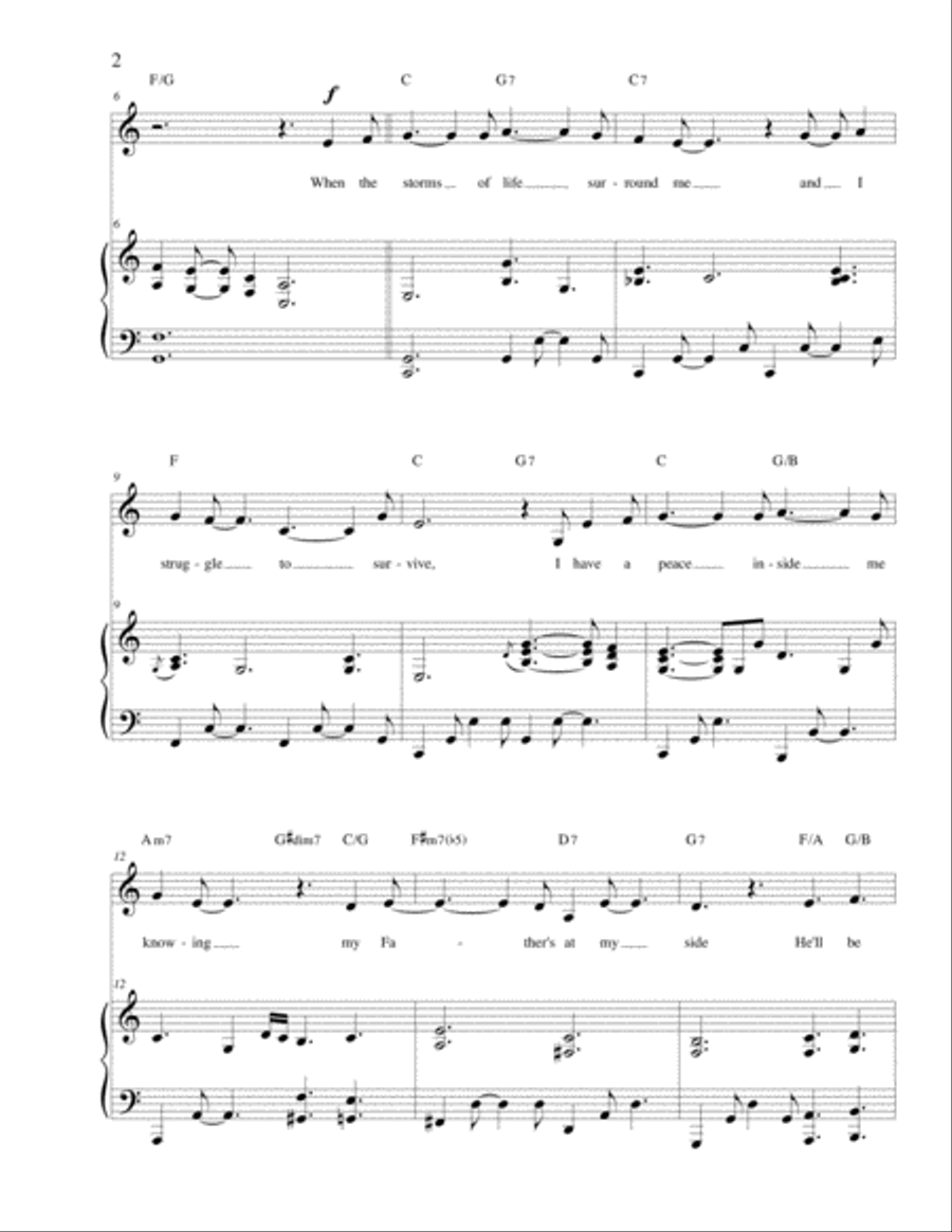 That's Just What He Said Piano, Vocal, Guitar scores gallery preview page 2