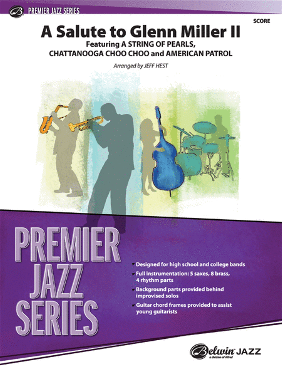 A Salute to Glenn Miller II Jazz Ensemble scores gallery preview page 1