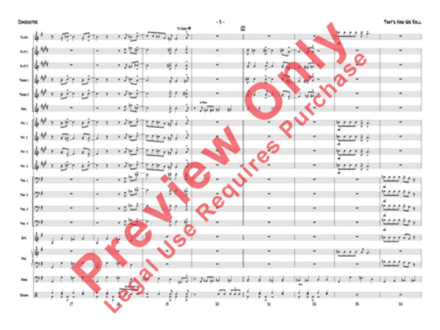 That's How We Roll Jazz Ensemble scores gallery preview page 19